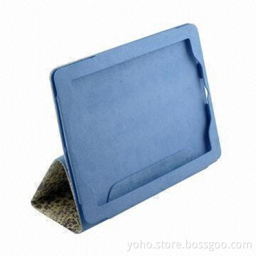 Bead Leather Cover for iPad 3, with Eco-friendly Material, Classic Design, OEM Services are Provided